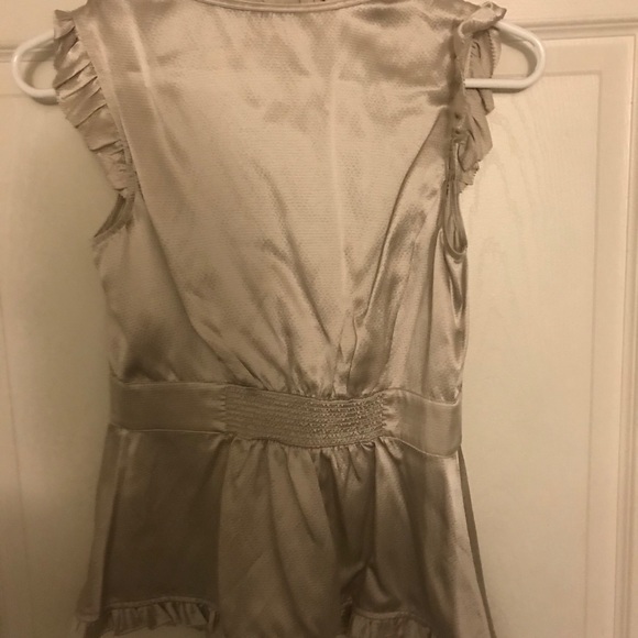 NWT WHBM sleeveless satin blouse - Picture 3 of 3